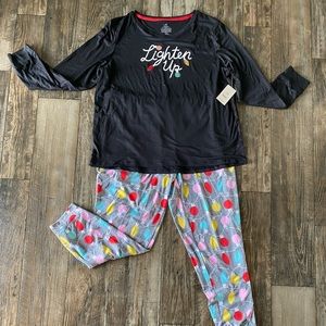 NWT Lighten Up Ladies Pajamas Set